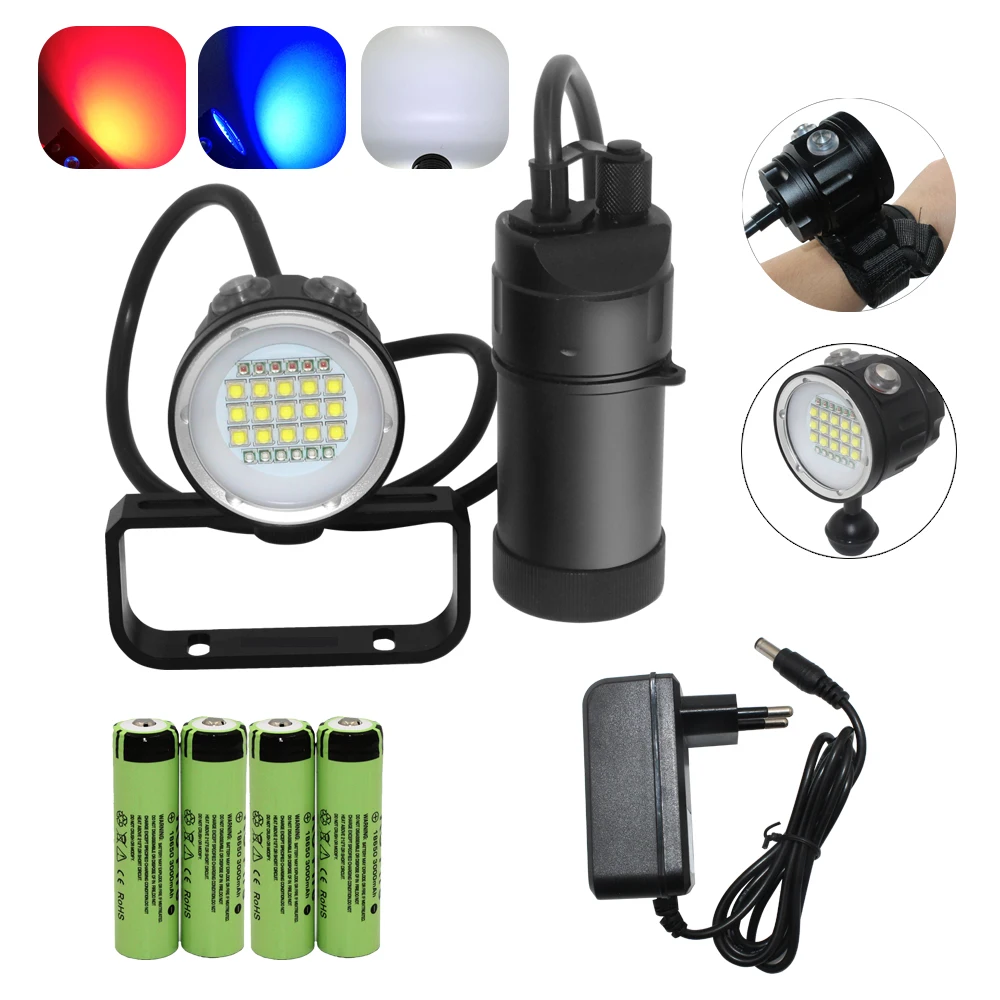 Fire Starter Waterproof - 27 LED Canister Diving Video Light