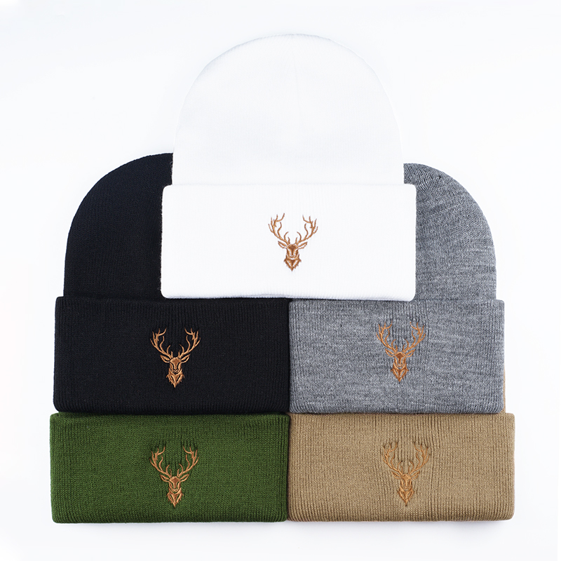 Retro Bucks Moose Embroidered  - Hunting Outdoor Christmas Decorations 评论和价格