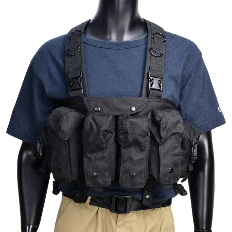 AK Chest Rig Vest AK 47 Molle  - Outdoor Hunting Toys 评论和价格