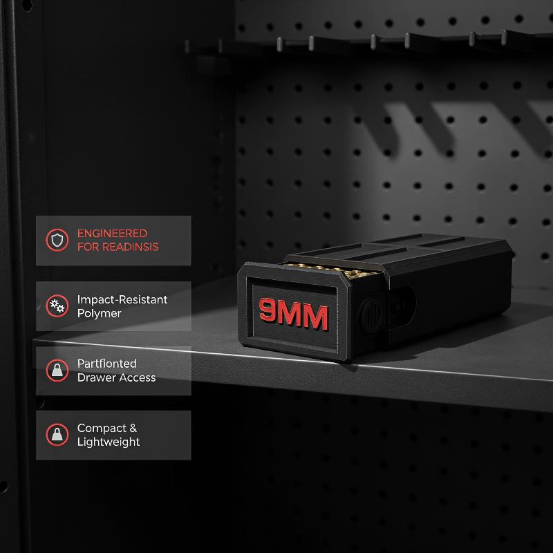 3D Printed 9mm  Storage Case 5 - Hunting Outdoor Store 评论和价格