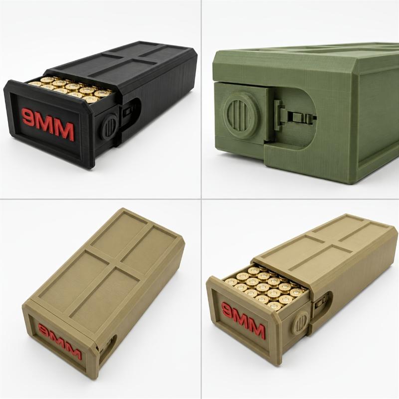 3D Printed 9mm  Storage Case 5 - Hunting Outdoor Store 评论和价格