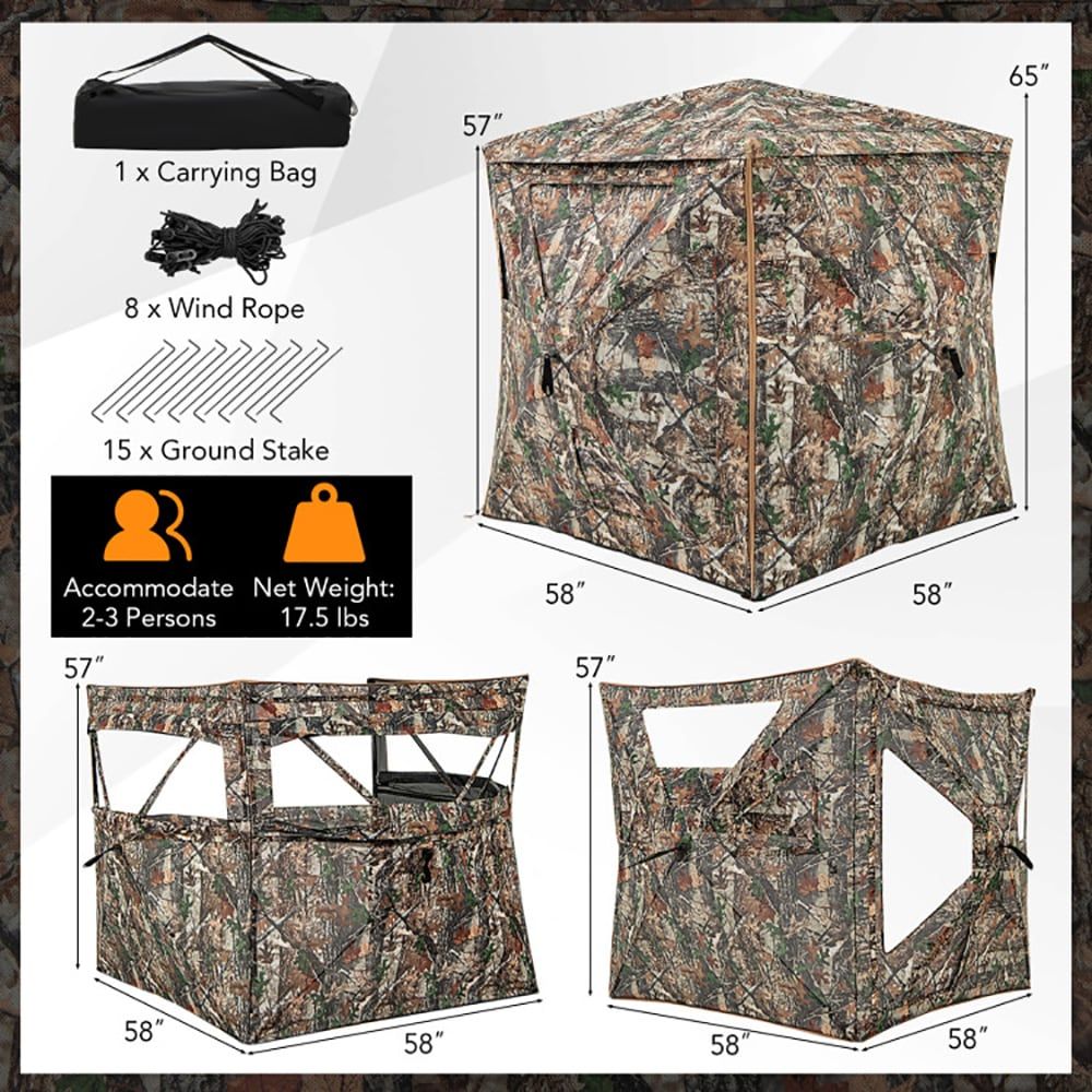 5-in-1 Detachable Hunting Blin - Hunting & Outdoor Supplies Vanderbijlpark Photos 评论和价格