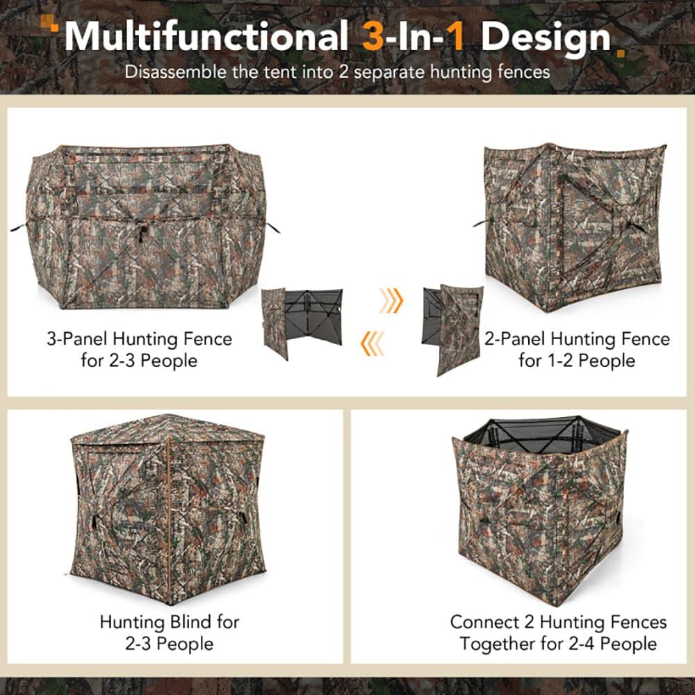 5-in-1 Detachable Hunting Blin - Hunting & Outdoor Supplies Vanderbijlpark Photos 评论和价格