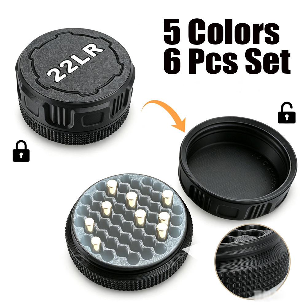 6Pcs Ammo Storage Box .22LR 55 - Hunting & Outdoor Supplies Vanderbijlpark Photos 评论和价格