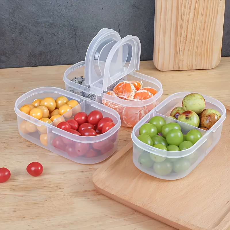 1/2 pcs Dual Compartment Food  - Outdoor Hunting Kitchen 评论和价格