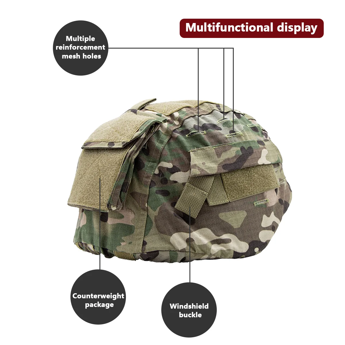 Helmet Camouflage Cover For MI - Hunting Outdoor Store 评论和价格