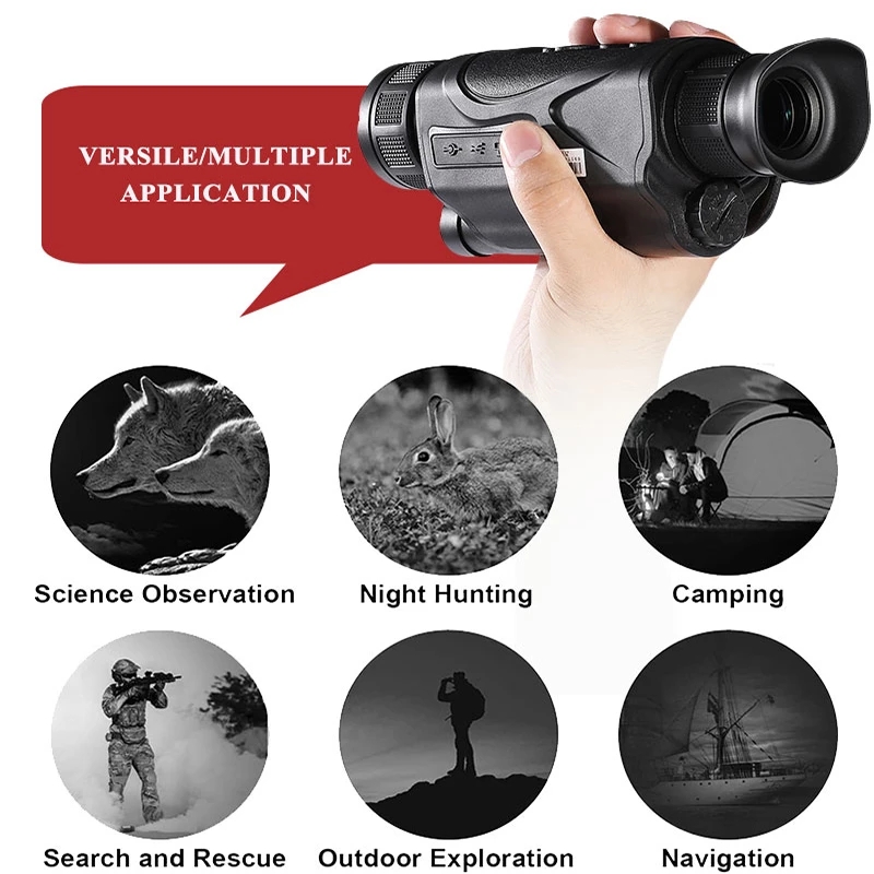 HD Digital Night Vision Monocu - Outdoor Hunting Images 评论和价格