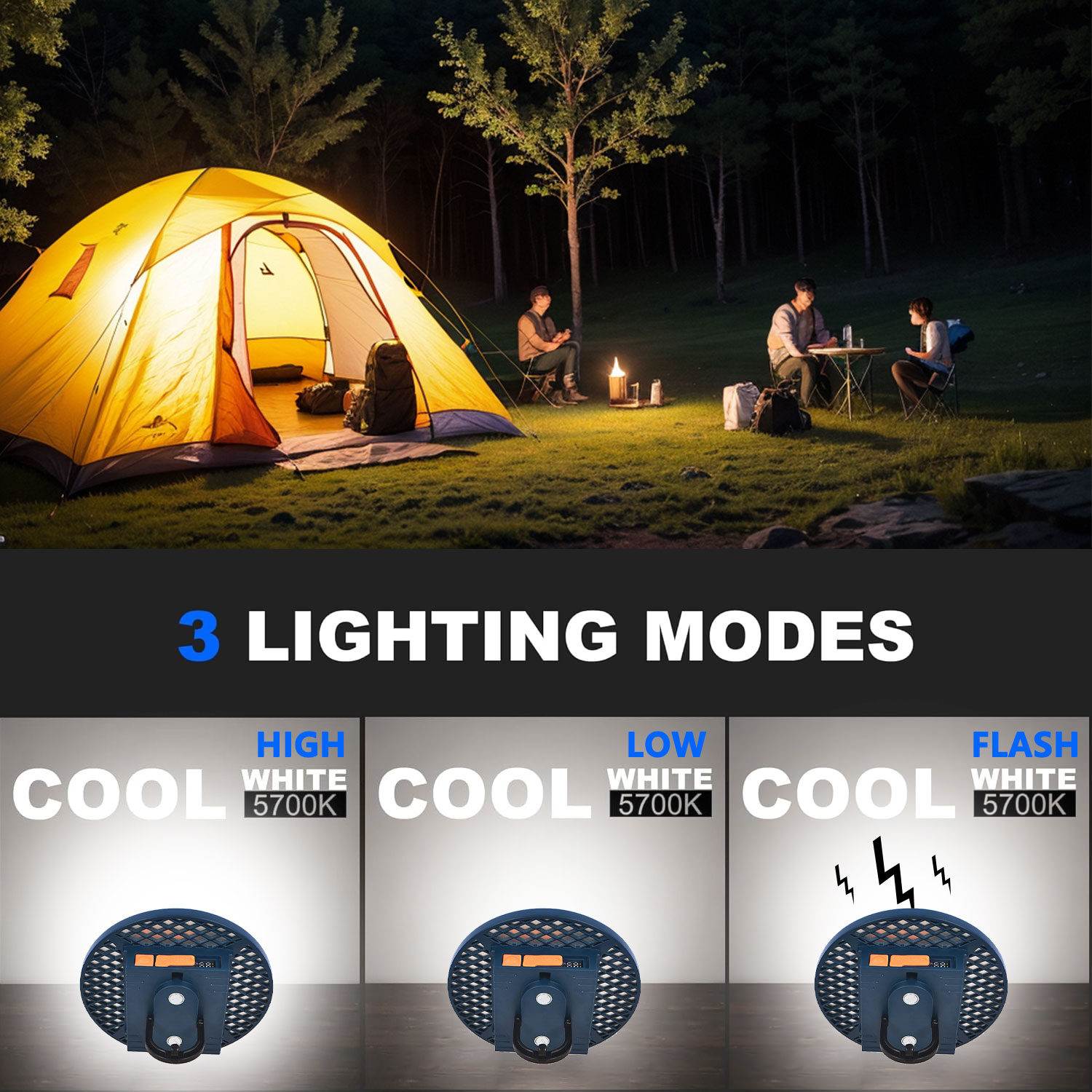7500mAh Camping Light Recharge - Outdoor Hunting Tent 评论和价格